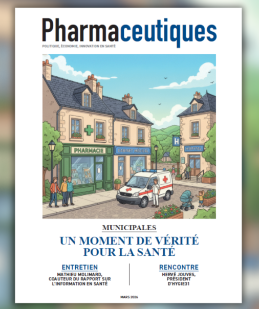 Couverture Pharmaceutiques n°335 Mars 2026